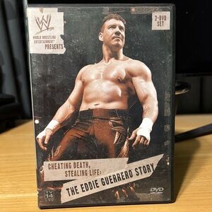 WWE Eddie Guerrero Biography DVD - Black and Brown Cover